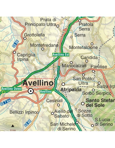 Mappa Provincia Avellino Jpg 200000 