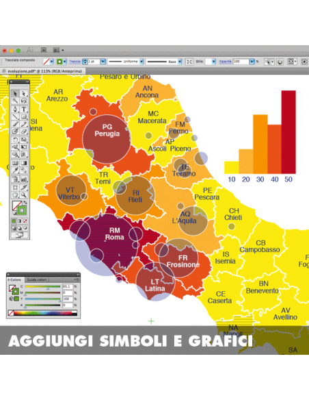 Mappa delle Province d'Italia pdf